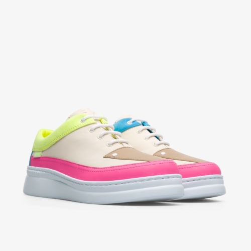 Camper Twins Womens Sneakers US-93971 Multicolor Factory Outlet USA